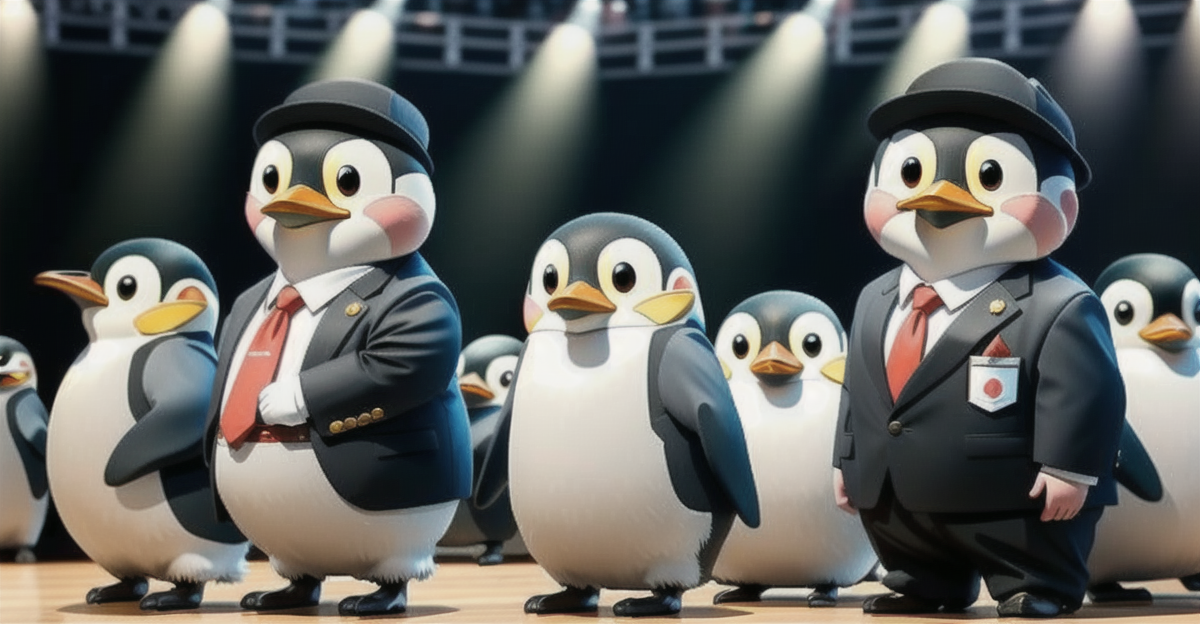 Slip-Ups on Stage: A Tale of Penguins and Panic